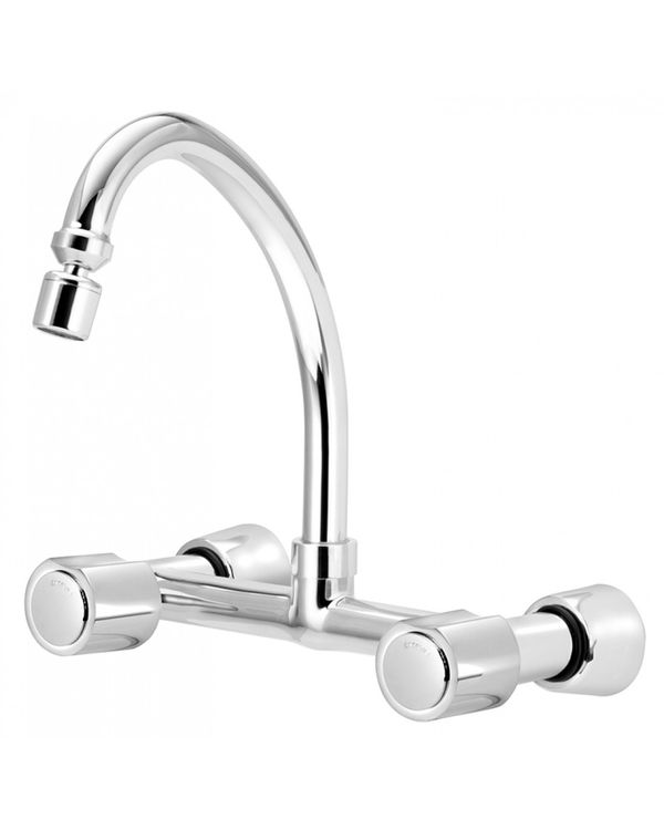 Misturador de cozinha parede 1/4 volta 1258 c40 vmp691cwb esteves