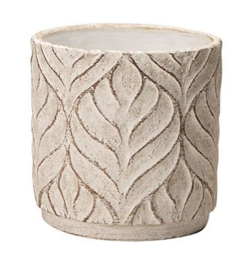 Cachepot Em Cimento Verde 15x16x16cm Mart