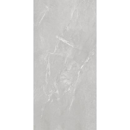 Porcelanato opera gray retificado polido 52,7x105cm Cinza Incesa