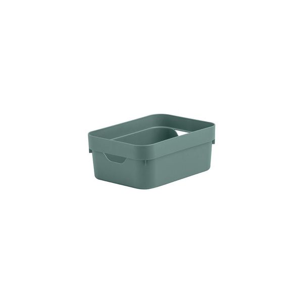 Caixa Organizadora Cube Mini Polipropileno Verde eucalipto Martiplas