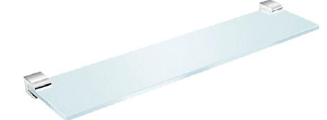 Saiba como usar prateleiras de vidro na decoração da sua casa 14 Prateleira 400 mm de vidro suite 1513397