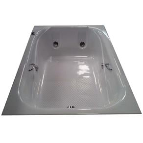 Conheça 7 modelos de banheira de hidromassagem para casa 12 Banheira Cristal 170X110X40 Branca Ourofino 1578014