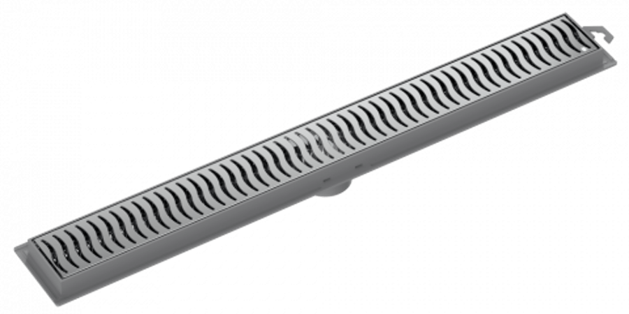 Ralo linear 90cm grelha inox Tigre 1379143