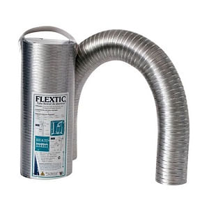 Tubo de alumínio 126mm x 3 metros Flextic WDB