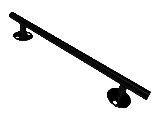 Alça Multiuso Molise 192mm Aço Inox 201 Preto Geris