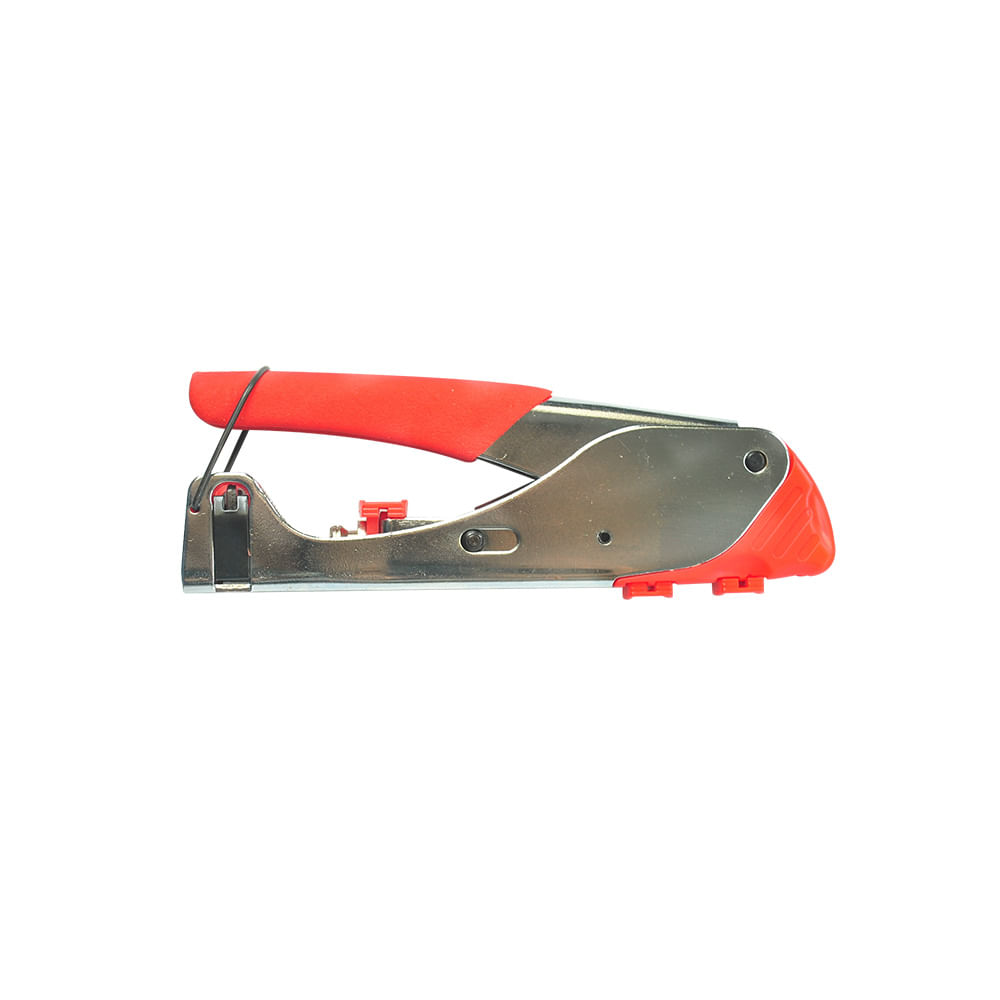 Tipos de alicate: conheça os 21 principais e saiba qual escolher! 3 Alicate Compressao Coaxial Stamaco 1571796