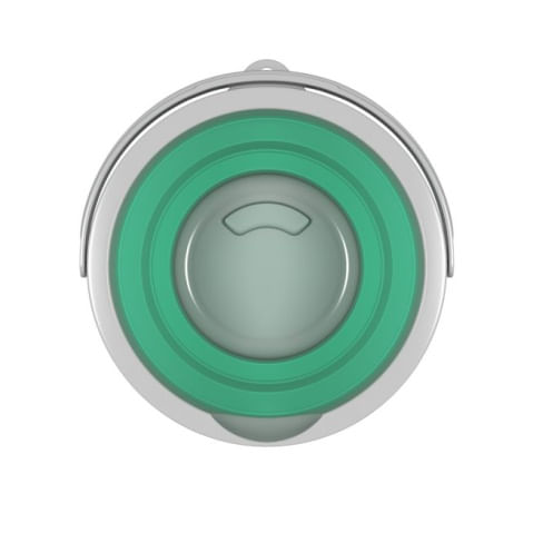 Aprenda a desentupir o encanamento de forma simples 4 Balde retratil 5l verde agua 2375079