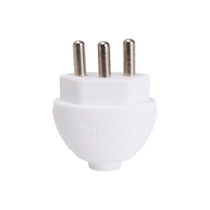 Plugue desmontav 2p t 20a/250v branco dn1616