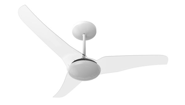 Ventilador de Teto Slim com LED Integrado 4000K 220V 130W Cristal Aliseu Ventilador de Teto Slim c/ LED Integrado 220V Cristal Aliseu