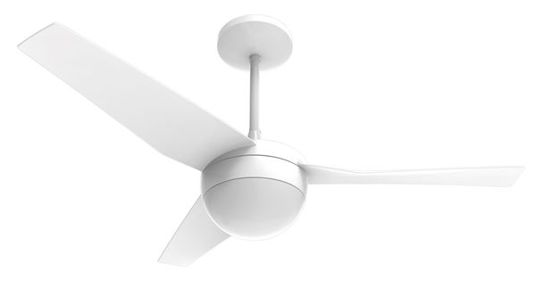 Ventilador de teto com 3 pás 220V Jet com luminária Aliseu