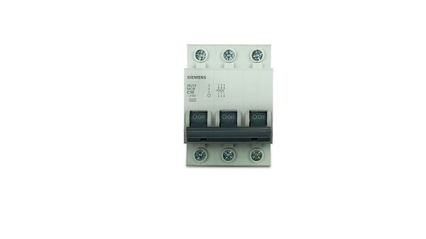 Disjuntor tripolar in 40a curva c icn 3ka-380/220v 5ka-220/127v