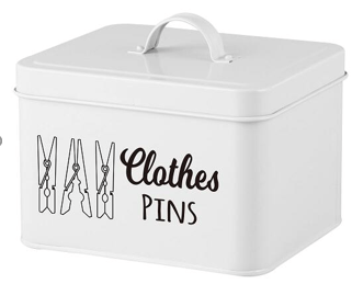 Porta Pregador Branco