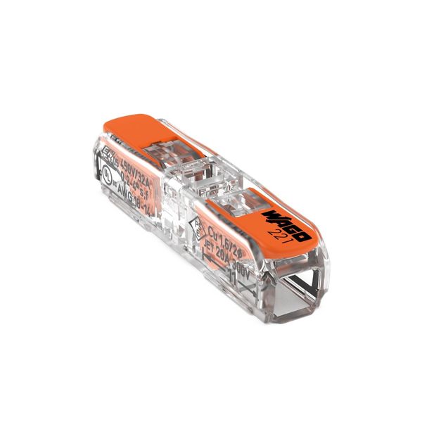 Conector De Emenda 2 Polos P/ Fio De Ate 4Mm2 Flowpack C/3Unidades
