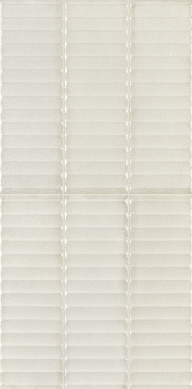 Revestimento Verre Ondule Blanc Branco Esmaltado 30X60cm Caixa com 1,6 m² Retificado Portobello