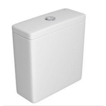 Caixa acoplada com desodorizador quadra axis living piano unic bc Deca