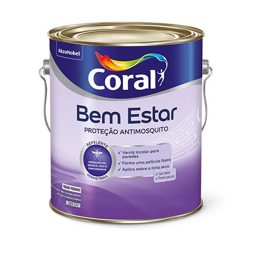 Tinta Verniz Transparente Fosca Antimosquito 3,6l