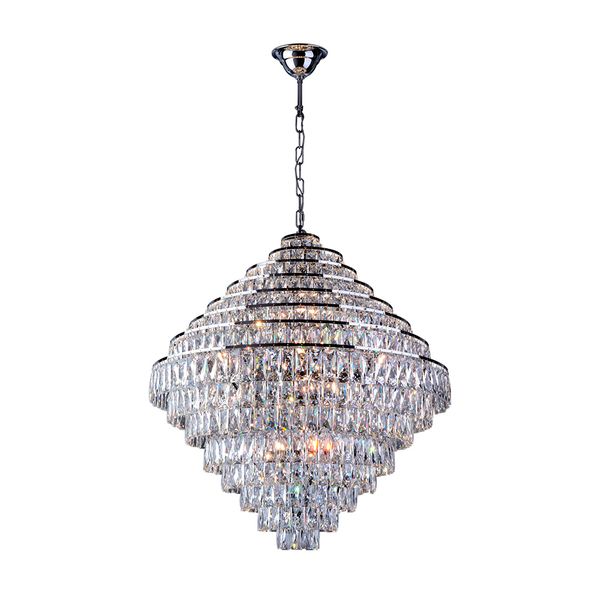 Lustre Florença Belle 80cm G9 Cromado Startec