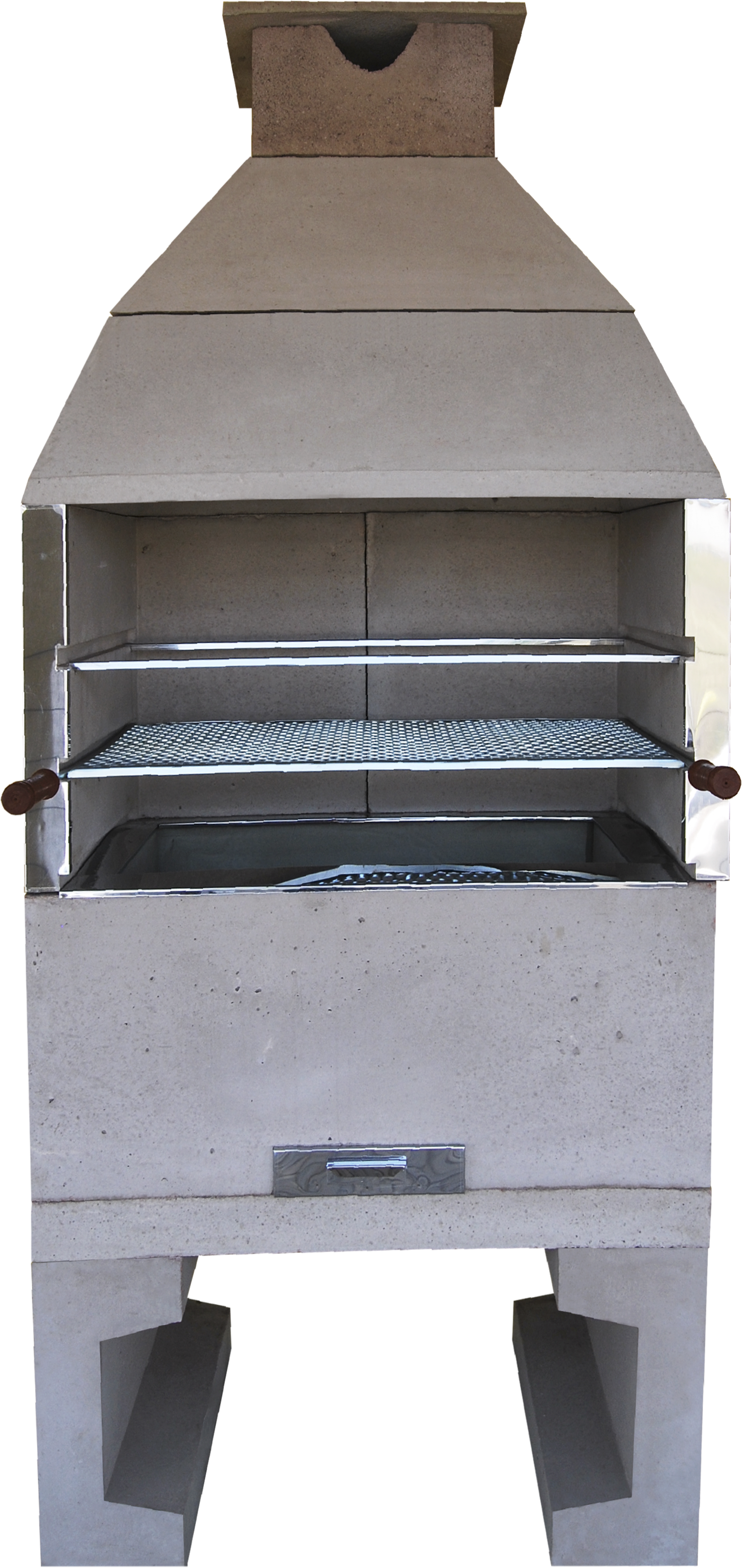 Churrasqueira Concreto Refratario Atacadao Lazer 90cm 1746685