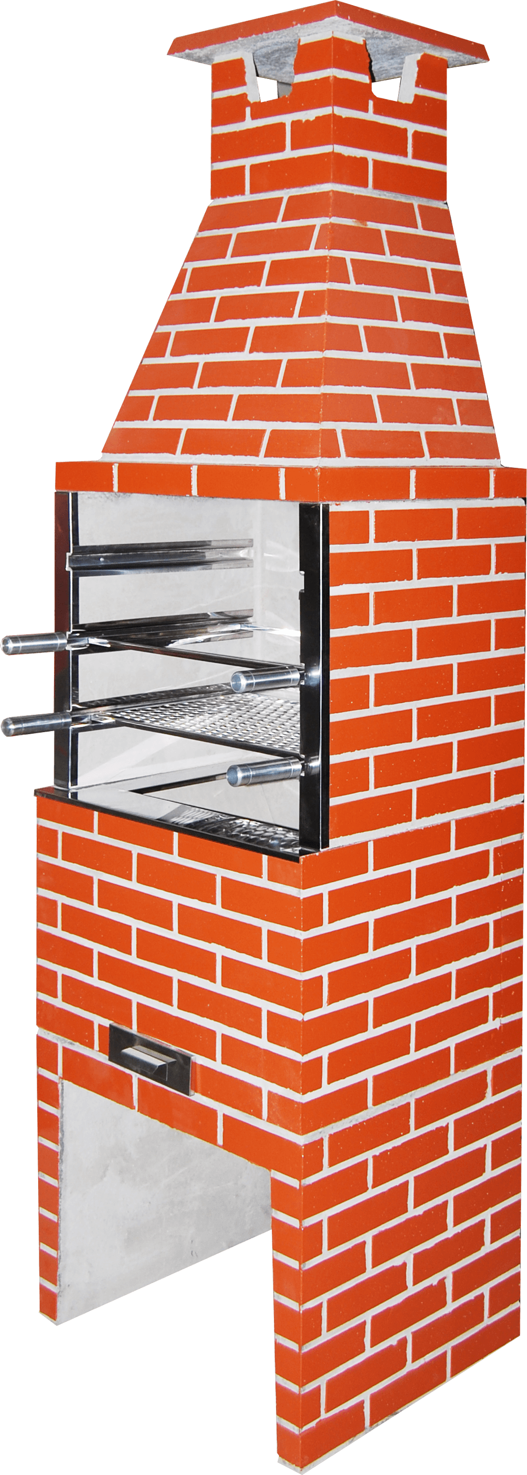 Saiba quais são os acessórios para churrasqueira de tijolo 6 Churrasqueira Concreto Refratario Atacadao Lazer 65cm Tijolinho Ceramica 1746626