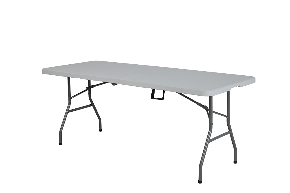 Como proteger quina de mesa? Veja dicas simples e eficientes 9 Mesa Dobravel Retangular Vira Maleta Branca 2393220