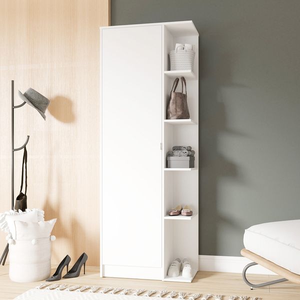 Sapateira 1 Porta Branco Mdp 15Mm