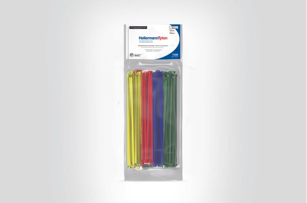 Kit Abraçadeira Mix De Cor T50R-200X4,6Mm -100Pçs