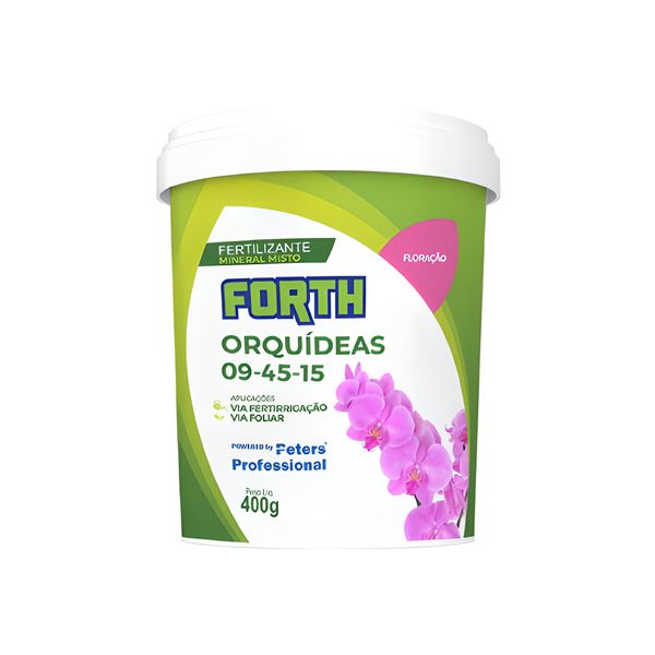 Fertilizante Forth 400g Para Orquideas Floração Fertilizante Forth Para Orquideas Floração