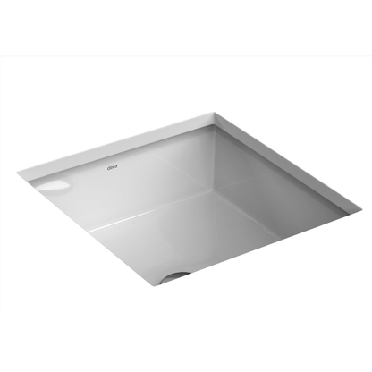 Cuba para Banheiro Deca de Embutir Quadrada L701 41X41cm Gelo