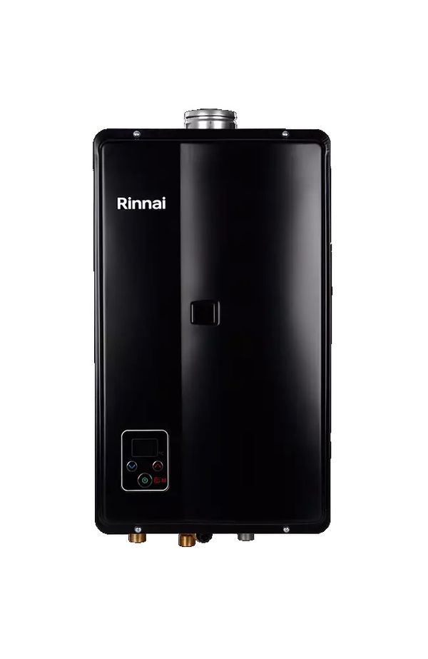 Aquecedor De Água A Gás Digital Reu-E331 Feh 32,5L Glp Preto Bivolt Rinnai