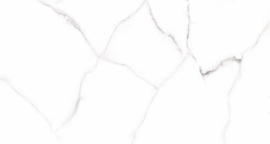 Piso Semigres Calacata Cristal Branco Polido Tipo A 60x115cm Retificado 2,09m² Rochamaxx