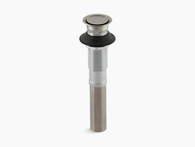 Válvula De Escoamento Click Sem Ladrão Níquel Escovado Kohler