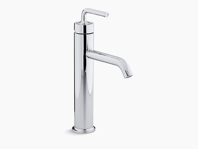 Misturador Monocomando Bica Alta Alavanca Purist Cromado Kohler