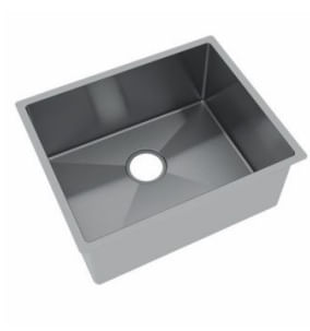 Cuba Linha Reta LR50 Escovada Em Aço Inox 304 50x40x23cm Mekal