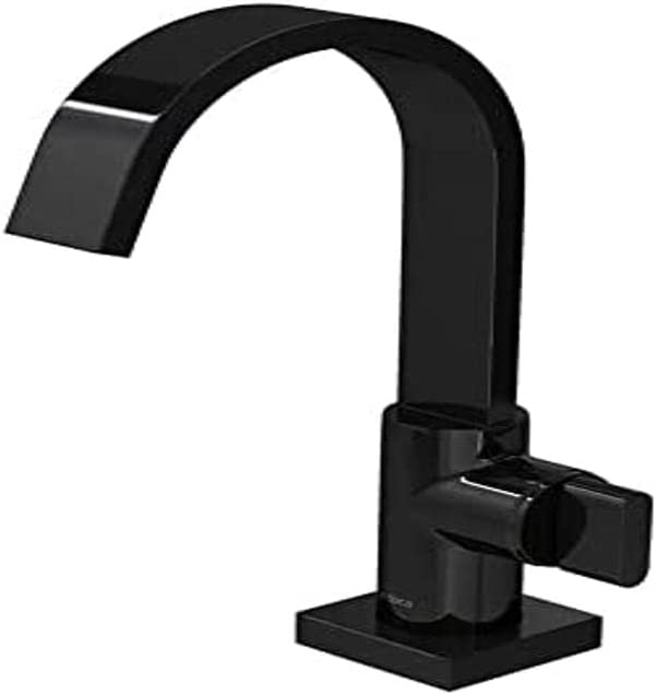 Torneira Para Lavatorio Mesa Bica Alta Dn15 Polo-Black Noir Deca