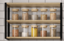 Dicas de como montar uma biblioteca em casa 18 Estante Prateleira 3 Niveis 20X40X60Cm Nogueira Berlim 2449749