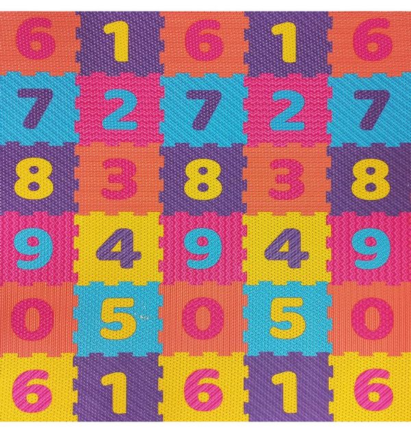 Tapete Brisa Infantil Numeros 1,00M X 1,30M
