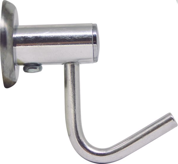 Cabide De Parede Simples Inox Hidrolar