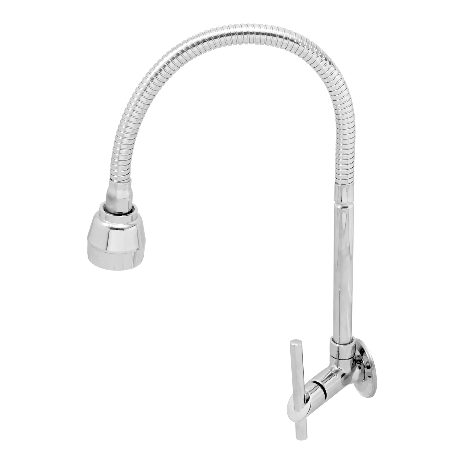 4 cozinhas pequenas planejadas para você se inspirar 11 Torneira de parede bica GOURMET 1 4V 2168 C69 1803670