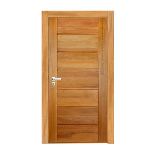 Kit Porta BBB c/ Fechadura Direita 210x82cm Tauari Mapaf Kit Porta BBB c/ Fechadura Direita 210x82cm Tauari Mapaf