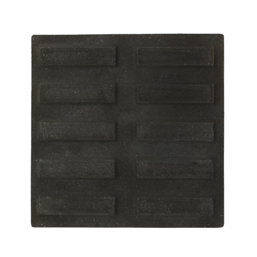 Saiba como usar ladrilhos na decoração da cozinha e veja inspirações 10 Piso Lad Hidr Rampa Filete Preto 20X20Cm Cimartex 2466163