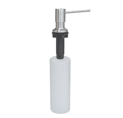 Dosador de sabão em aço inox com recipiente plástico 500ml Tramontina