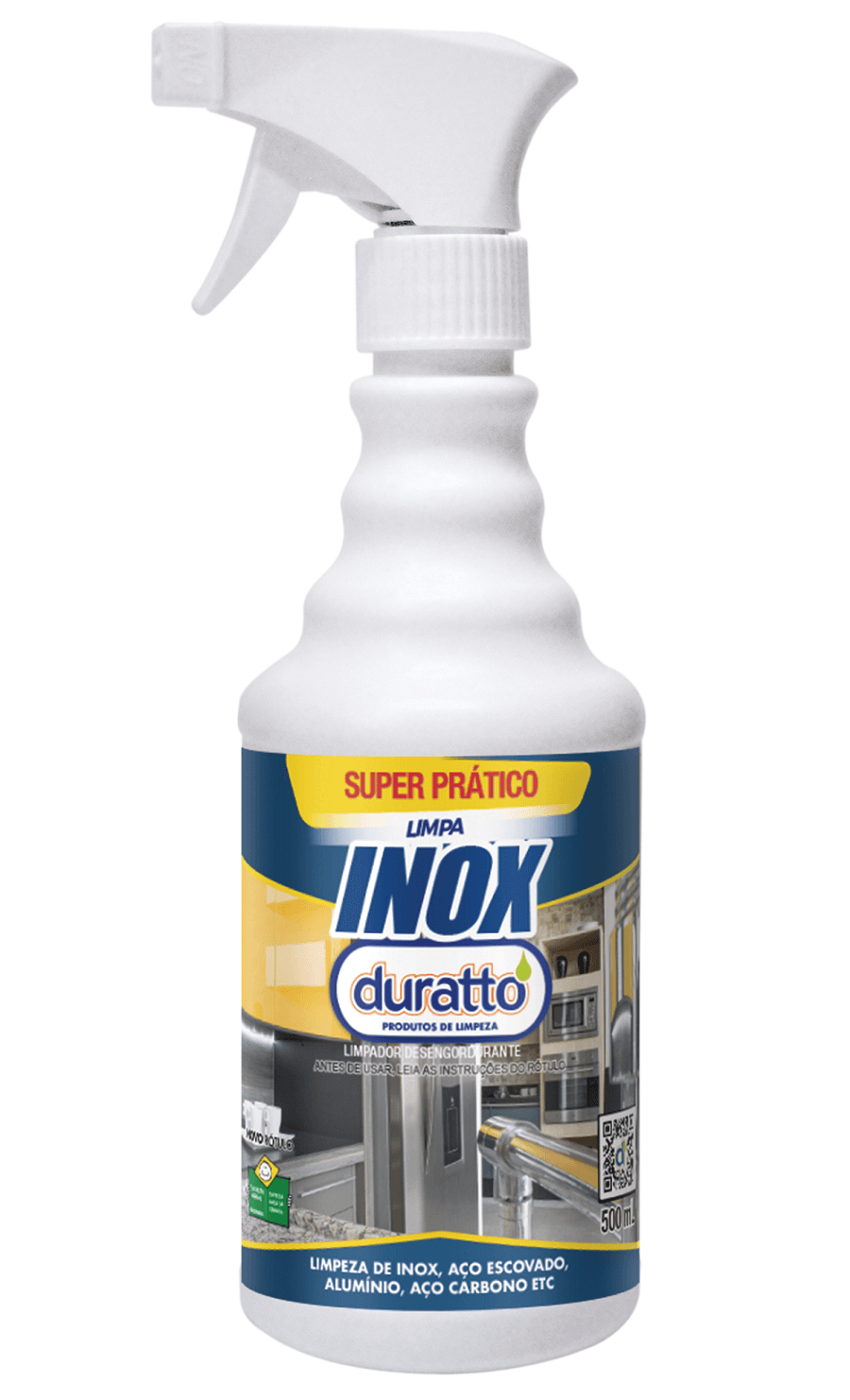 Como limpar ventilador de teto de forma simples 5 Limpa Inox C Gatilho 500Ml Duratto 2487675