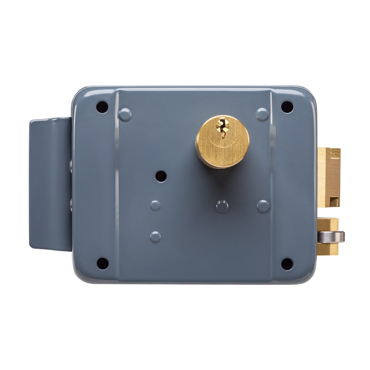 Guia completo: como funciona a fechadura elétrica e sua instalação 6 Fechadura Eletrica Cilindro Fixo FX2000 Cinza Intelbras 1571648