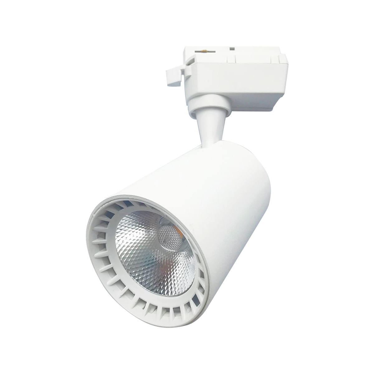 Veja como iluminar a sua casa com luzes spots 11 Spot redondo para trilho branco 10w 3000k 127v220v Luminatti 1785796 1