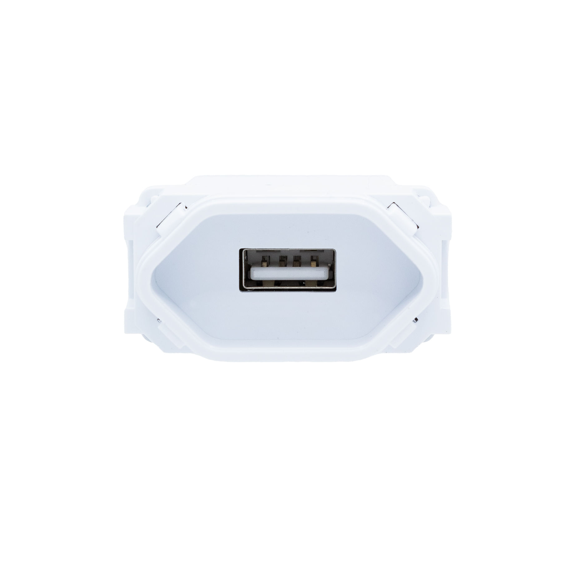 Modulo Tomada Usb 2a Branco Ravenna Dicompel
