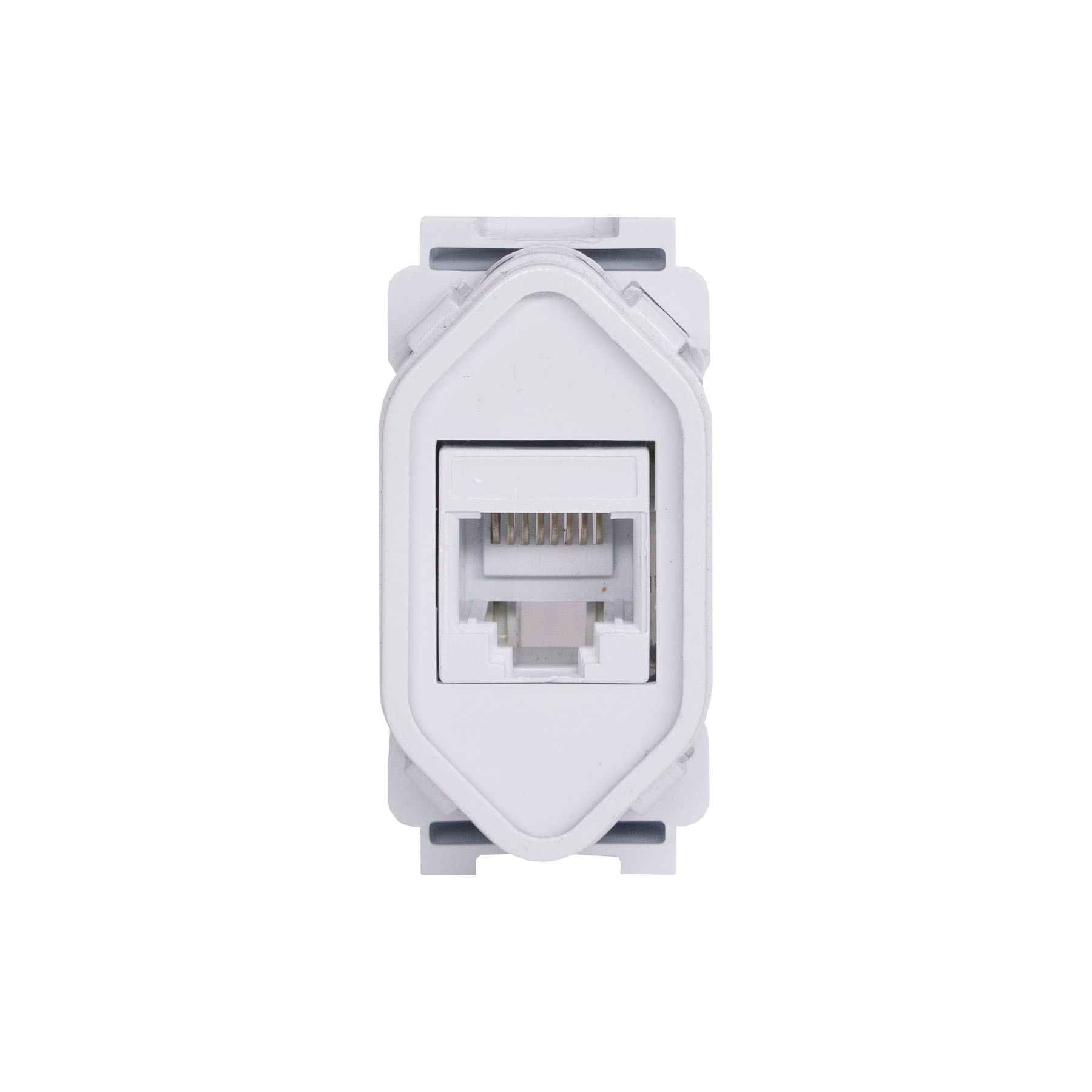 Modulo Tomada Rj45 Branco Ravenna Dicompel