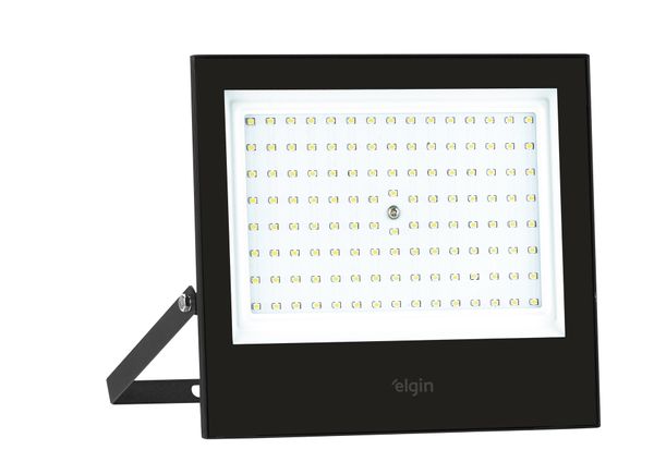 Refletor Led 200W 6500K Preto Elgin