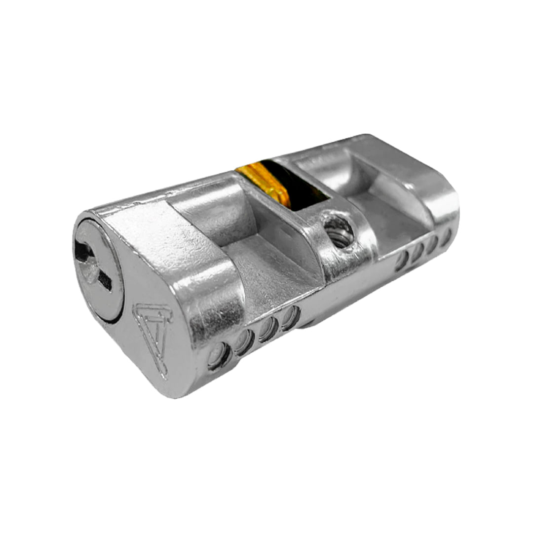 Cilindro Fechadura Roscado Máquina 44Mm C400 Cromado Aliança