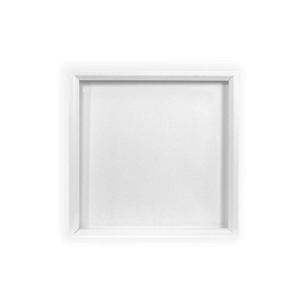 Alçapão Liso 60X60Cm Rq 60 Mm Aço Branco Minasul Mgm