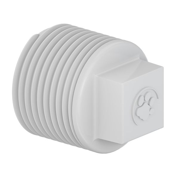 Plug Com Rosca 1.1/4" Branco Tigre